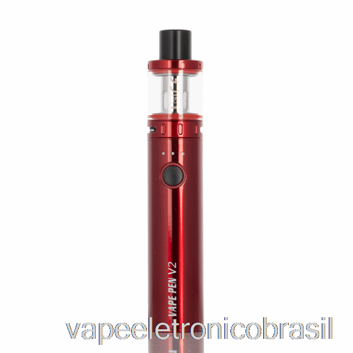 Vape Eletrônico Smok Vape Pen V2 60w Kit Vermelho